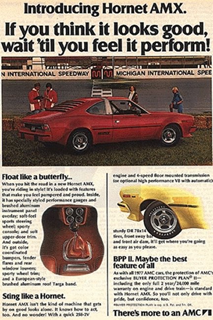1977 AMC Auto Advertising